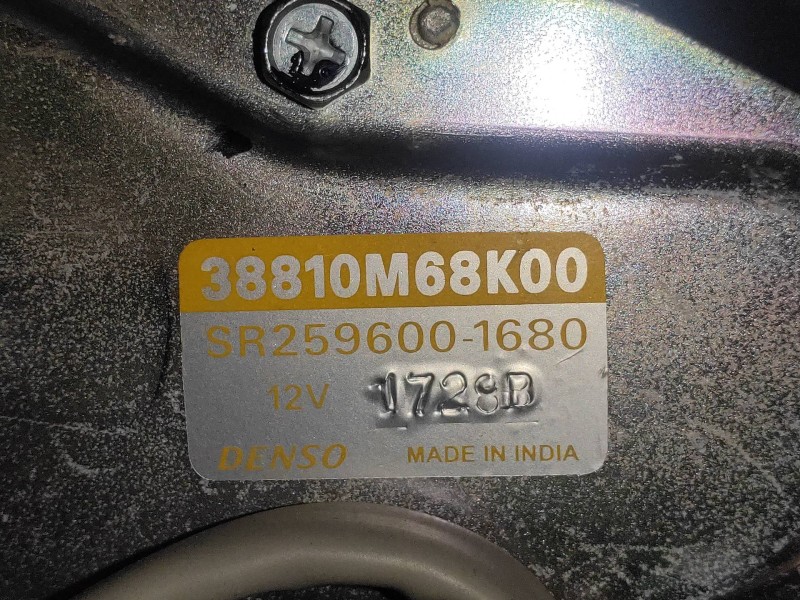 Recambio de motor limpia trasero para nissan pixo (uao) acenta referencia OEM IAM 38810M68K00 SR2596001680 