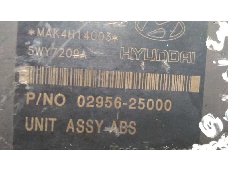 Recambio de abs para hyundai accent (lc) referencia OEM IAM 0295625000   Recambio de abs para hyundai accent (lc) referencia OEM IAM 0295625000