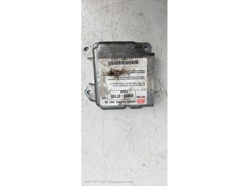 Recambio de kit airbag para kia picanto 1.1 ex referencia OEM IAM   