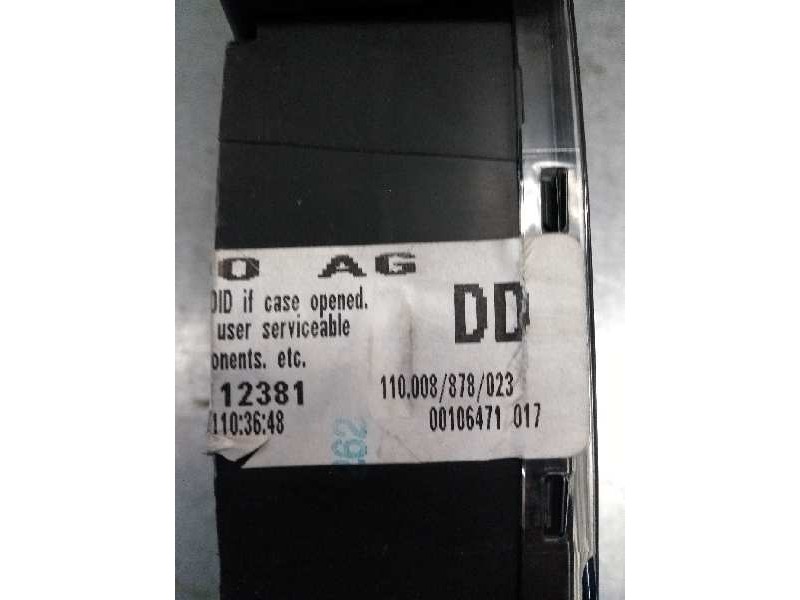 Recambio de cuadro instrumentos para mg rover serie 75 (j/rj) 1.8 cat referencia OEM IAM 110008878023 DD YAC112381 