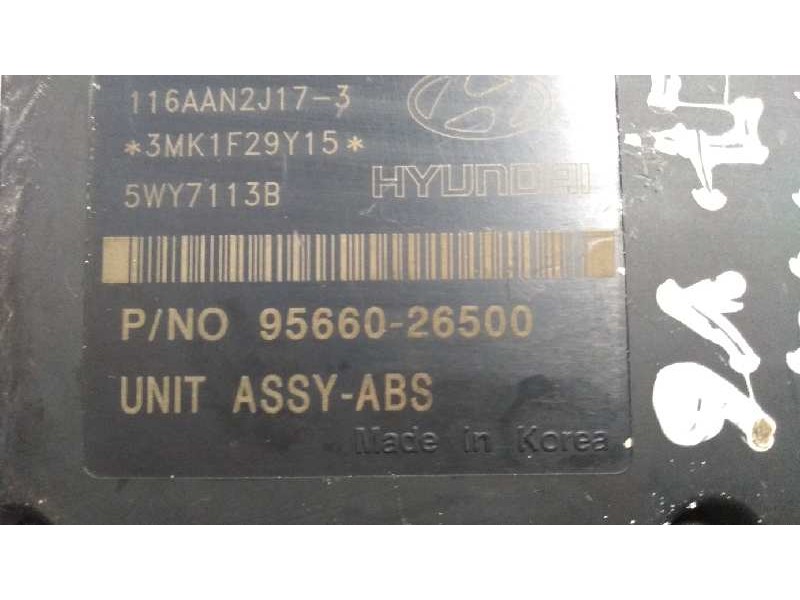 Recambio de abs para hyundai santa fe (sm) 2.7 gls 4x4 referencia OEM IAM 9566026500 116AAN2J173 5890026150 BH60101110