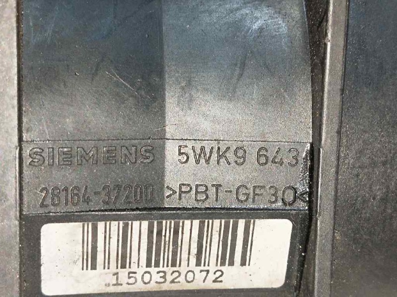 Recambio de caudalimetro para hyundai santa fe (sm) 2.7 gls 4x4 referencia OEM IAM 5WK9643 2816437200 SIEMENS