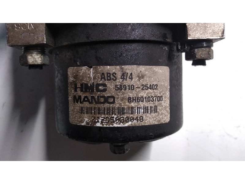 Recambio de abs para hyundai accent (lc) 1.3 cat referencia OEM IAM 0295625000 5891025402 BH60103700