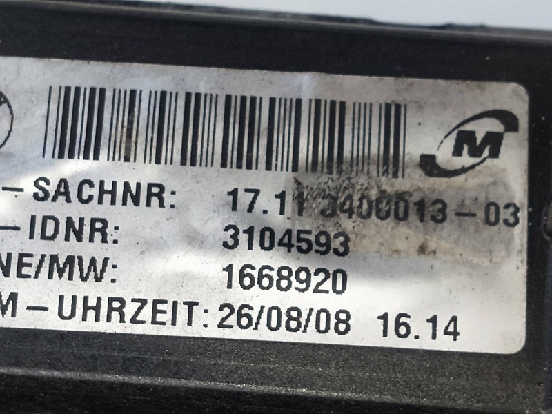 Recambio de radiador agua para bmw x3 (e83) xdrive 20d referencia OEM IAM 1711340001303 3104593 1668920