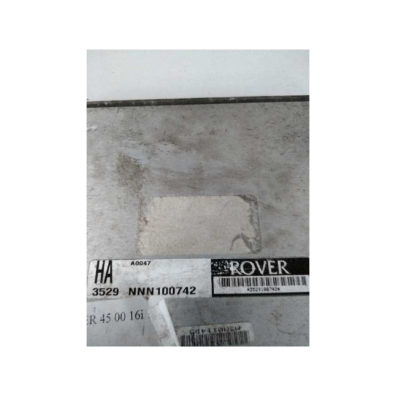 Recambio de centralita motor uce para mg rover serie 45 (rt) 1.6 16v cat referencia OEM IAM NNN100742 A0047 HA 3529