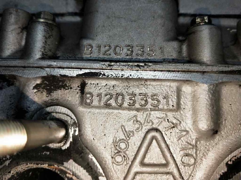 Recambio de culata para peugeot 107 1.4 hdi cat (8ht / dv4td) referencia OEM IAM 8HT 10FD42 B1203351 Recambio de culata para peugeot 107 1.4 hdi cat (8ht / dv4td) referencia OEM IAM 8HT 10FD42 B1203351