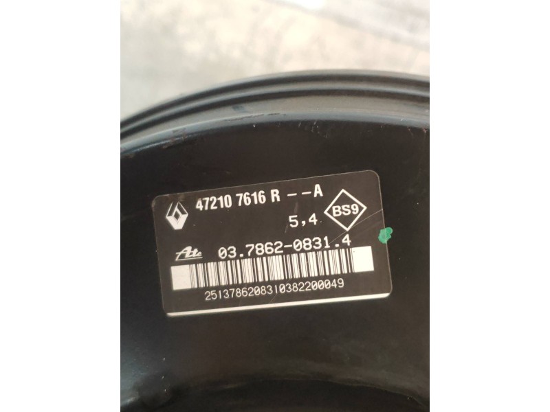 Recambio de servofreno para dacia lodgy ambiance referencia OEM IAM 03786208314 472107616RA 