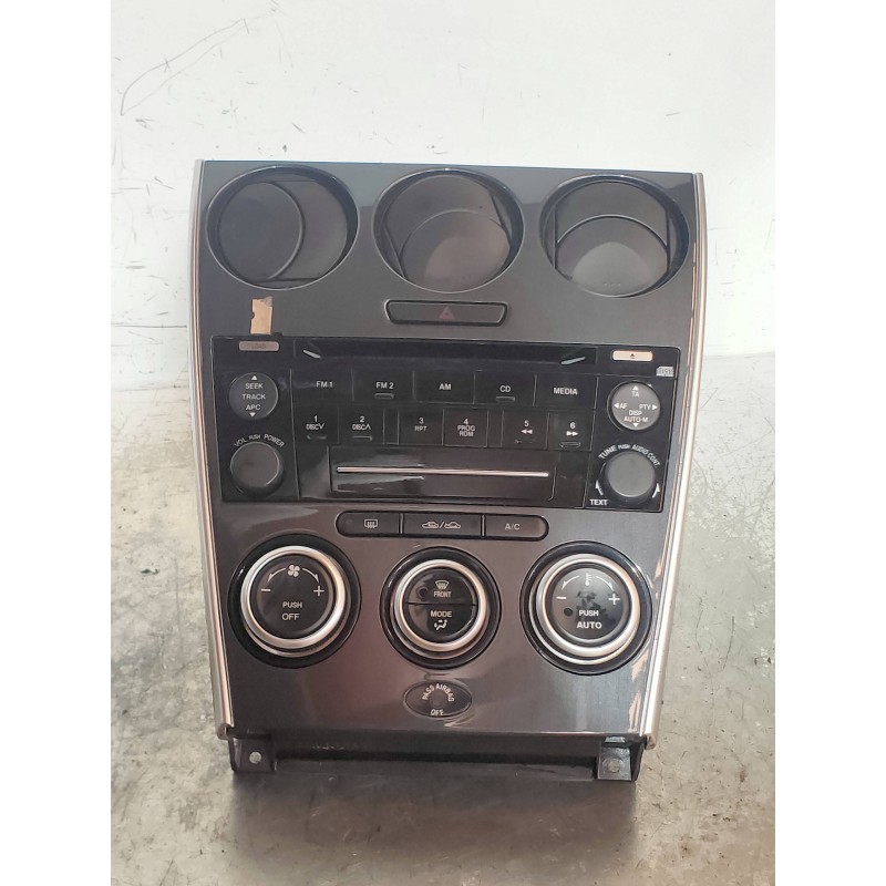 Recambio de sistema audio / radio cd para mazda 6 berlina (gg) 2.0 crtd 120 active (5-ptas.) referencia OEM IAM GR4B66DSX CQMM45