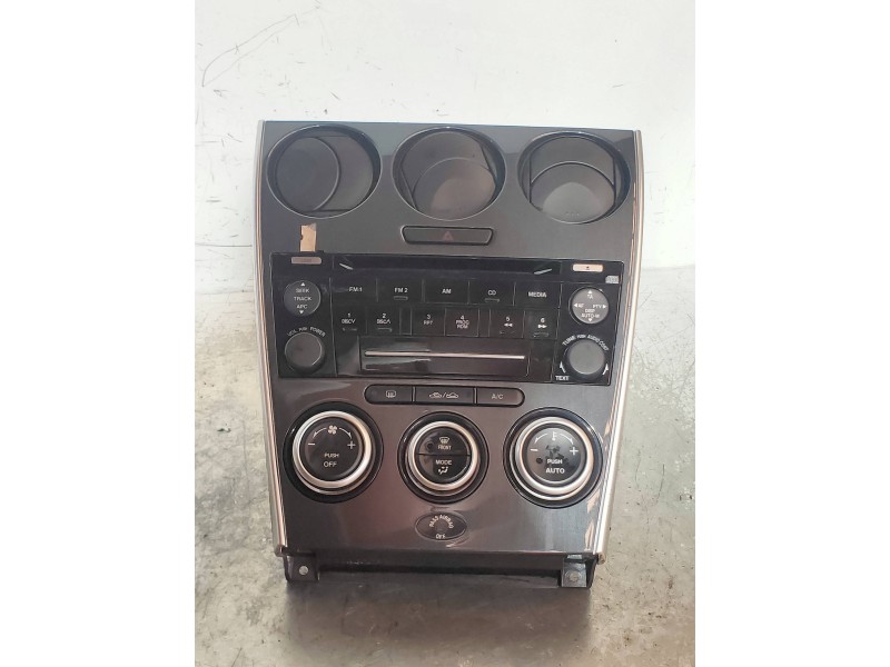 Recambio de sistema audio / radio cd para mazda 6 berlina (gg) 2.0 crtd 120 active (5-ptas.) referencia OEM IAM GR4B66DSX CQMM45
