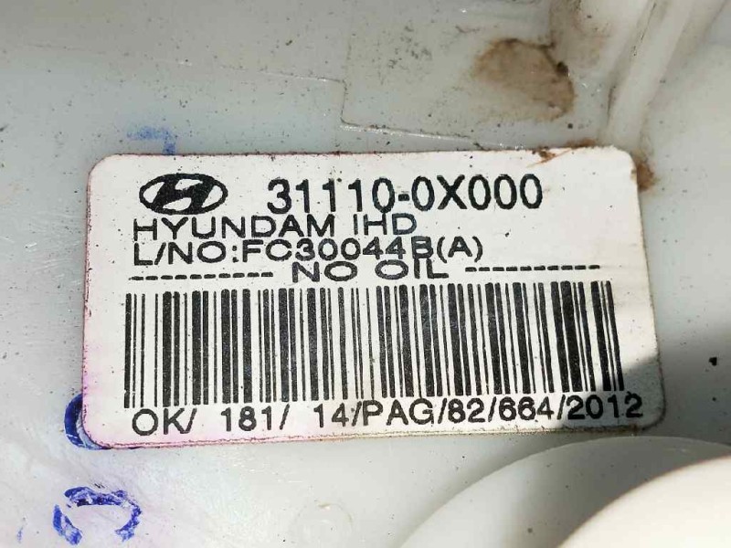 Recambio de bomba combustible para hyundai i10 1.1 12v cat referencia OEM IAM 311100X000 AFORADOR 