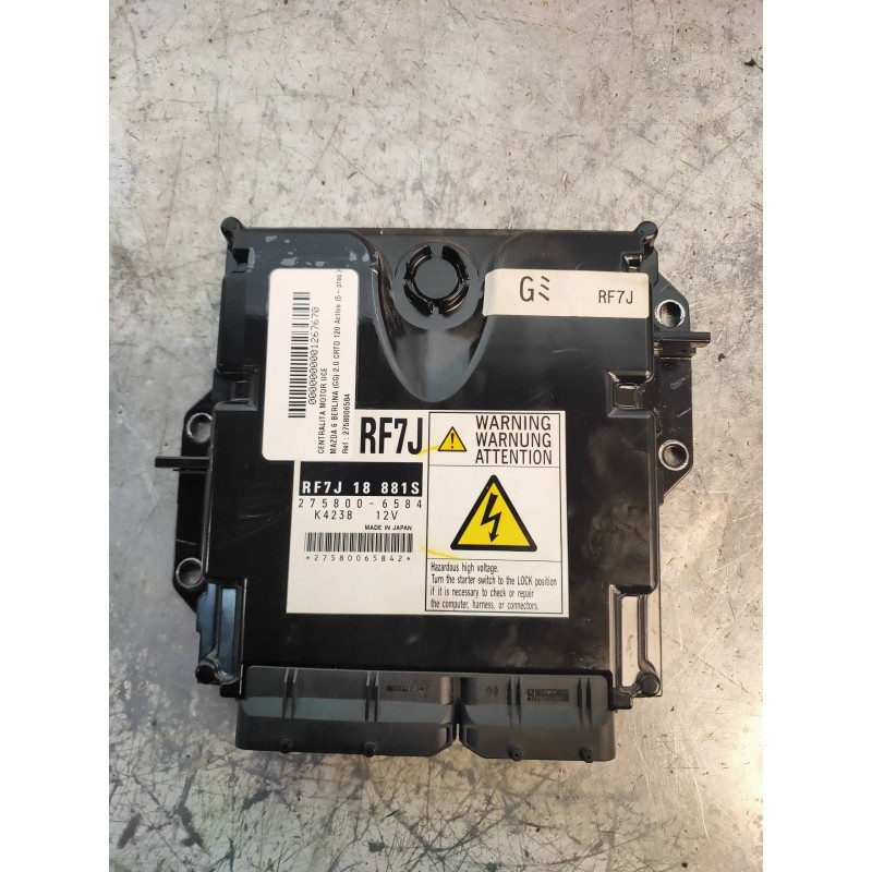 Recambio de centralita motor uce para mazda 6 berlina (gg) 2.0 crtd 120 active (5-ptas.) referencia OEM IAM RF7J18881S 275800658