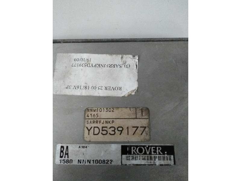 Recambio de centralita motor uce para mg rover serie 25 (rf) vi (3-ptas.) referencia OEM IAM NNN100822 A0047 BA 1580