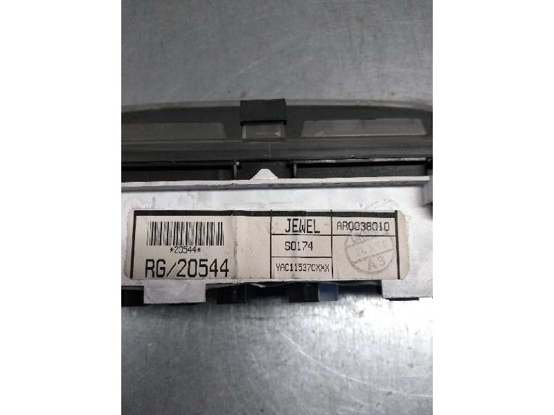 Recambio de cuadro instrumentos para mg rover serie 25 (rf) vi (3-ptas.) referencia OEM IAM AR0038010 RG20544 S0174 YAC115370XXX