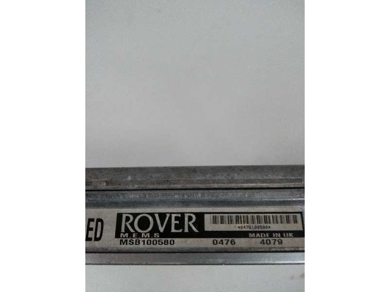 Recambio de centralita motor uce para mg rover serie 400 (rt) 2.0 turbodiesel referencia OEM IAM MSB100580 ED 