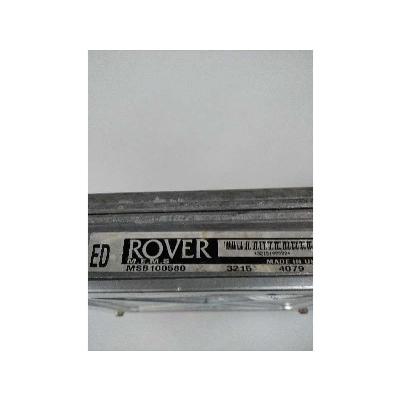 Recambio de centralita motor uce para mg rover serie 400 (rt) 2.0 turbodiesel referencia OEM IAM MSB100580 ED 
