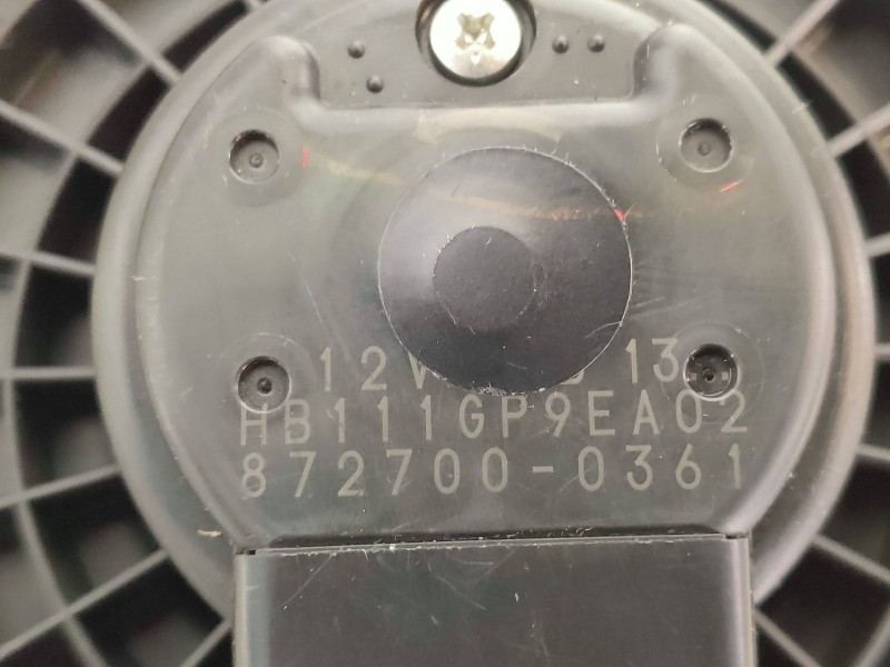 Recambio de motor calefaccion para mazda 6 berlina (gg) 2.0 crtd 120 active (5-ptas.) referencia OEM IAM 8727000361 HB111GP9EA02