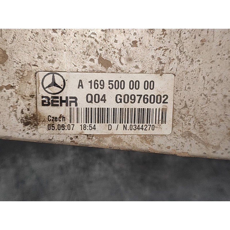 Recambio de intercooler para mercedes clase b (w245) 180 cdi (245.207) referencia OEM IAM A1695000000 G0976002 
