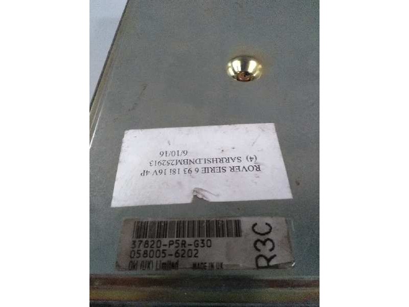 Recambio de centralita motor uce para mg rover serie 600 (rh) 1.8 cat referencia OEM IAM 37820P5RG30 0580056202 R3C