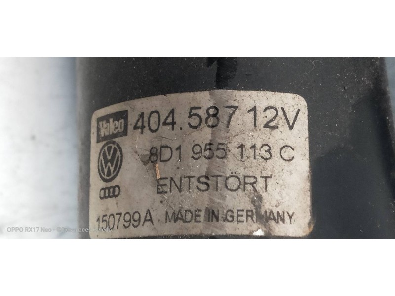 Recambio de motor limpia delantero para audi a4 berlina (b5) 1.9 tdi referencia OEM IAM 8D1955113C  