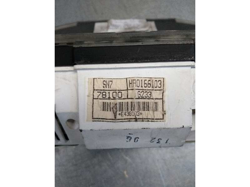 Recambio de cuadro instrumentos para mg rover serie 600 (rh) 1.8 cat referencia OEM IAM HR0166103 SN7 78100 G233