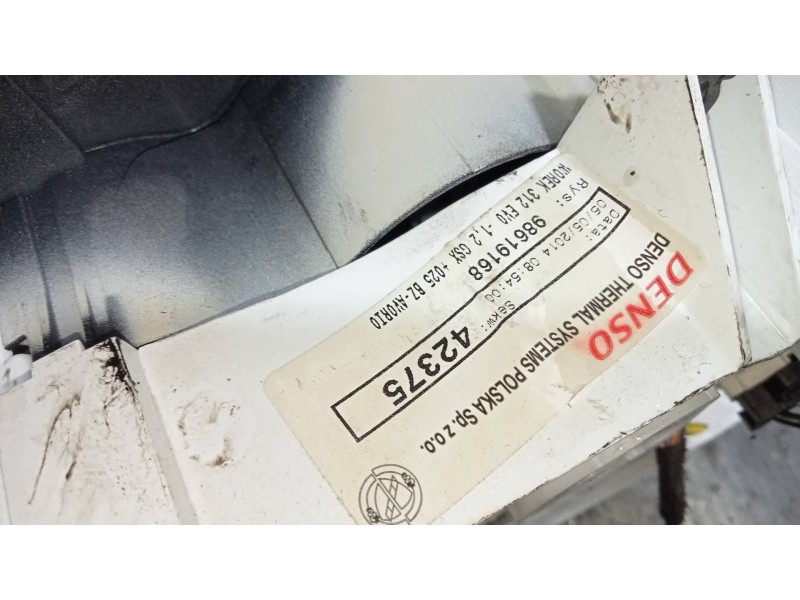 Recambio de mando calefaccion / aire acondicionado para fiat nuova 500 (150) 1.2 cat referencia OEM IAM 98619168  