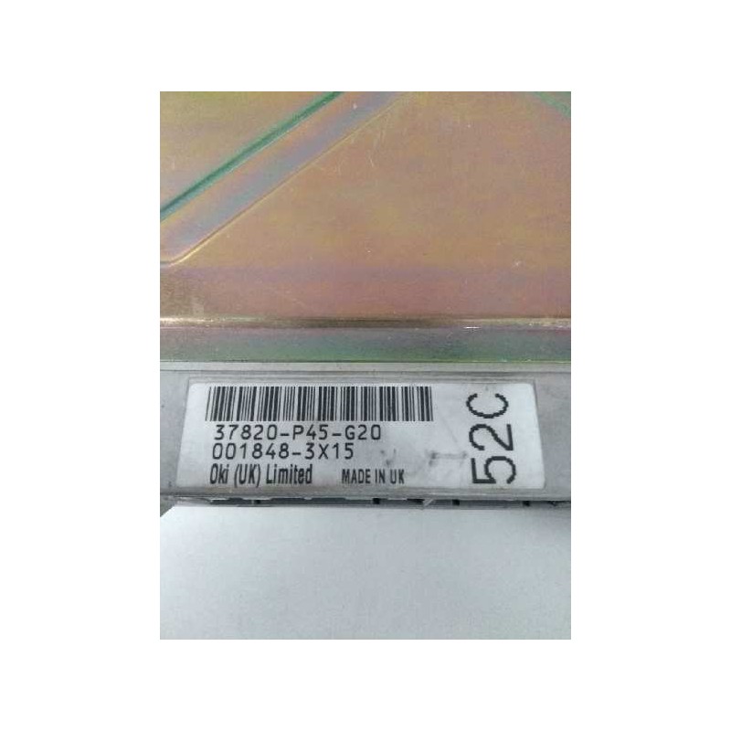 Recambio de centralita motor uce para mg rover serie 600 (rh) 2.0 cat referencia OEM IAM 37820P45G20 0018483X15 52C Recambio de centralita motor uce para mg rover serie 600 (rh) 2.0 cat referencia OEM IAM 37820P45G20 0018483X15 52C