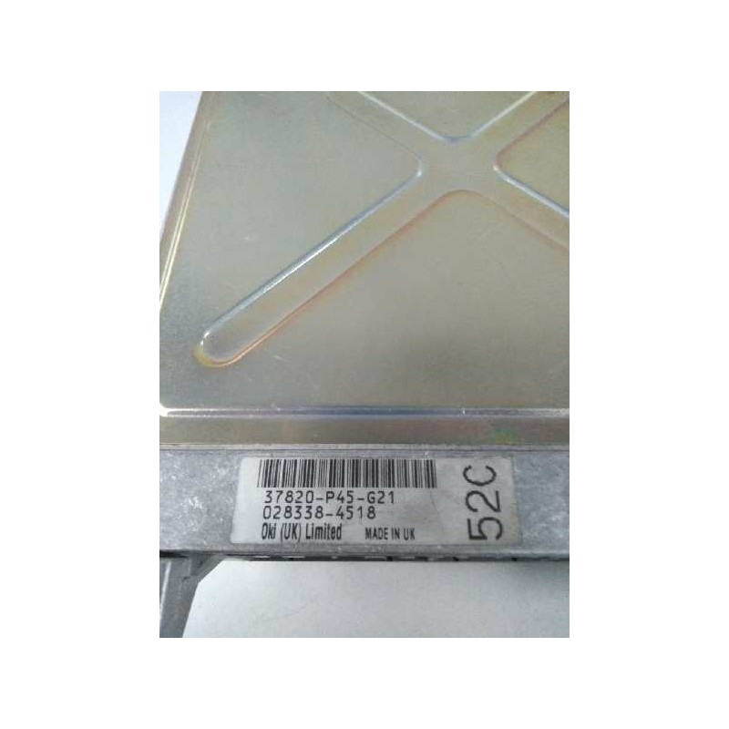 Recambio de centralita motor uce para mg rover serie 600 (rh) 2.0 cat referencia OEM IAM 37820P45G21 0283384518 52C