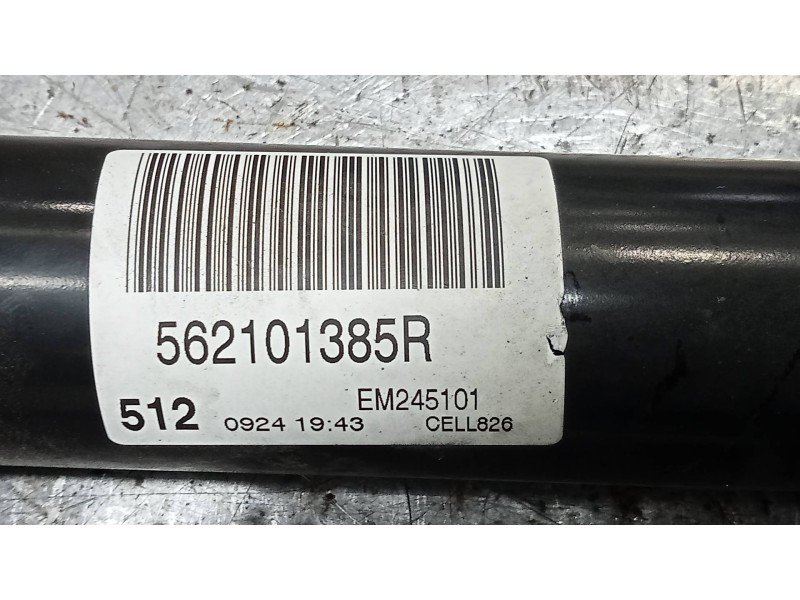 Recambio de amortiguador trasero izquierdo para renault megane iv berlina 5p limited + referencia OEM IAM 562101385R  