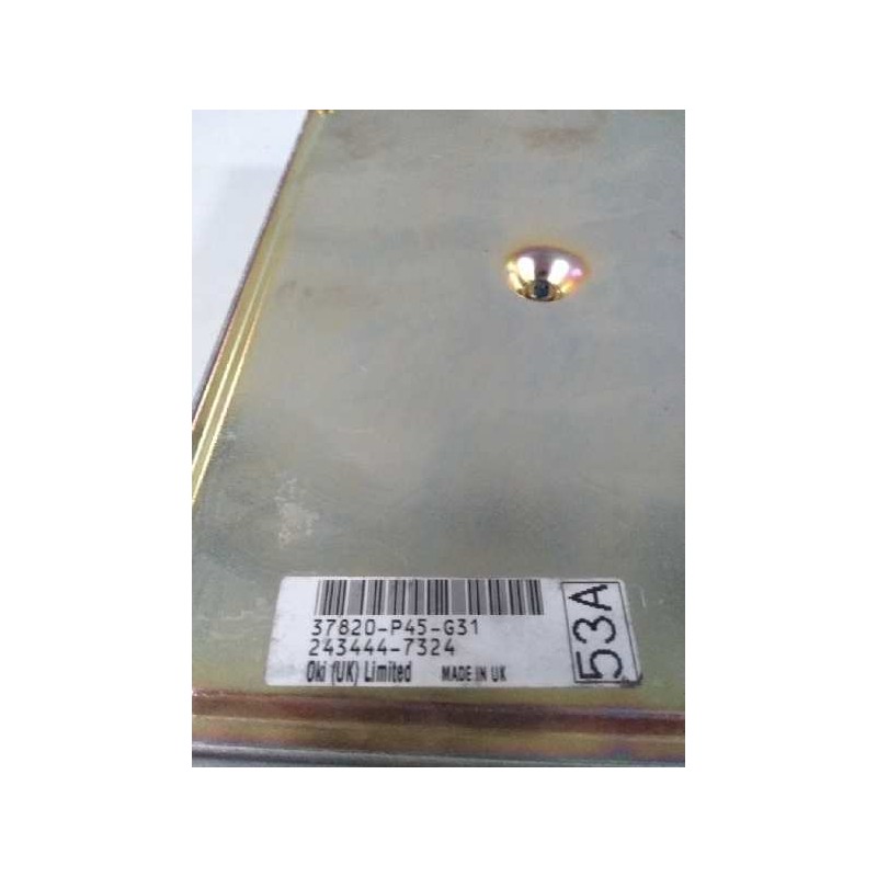 Recambio de centralita motor uce para mg rover serie 600 (rh) 2.0 cat referencia OEM IAM 37820P45G31 2434447324 53A