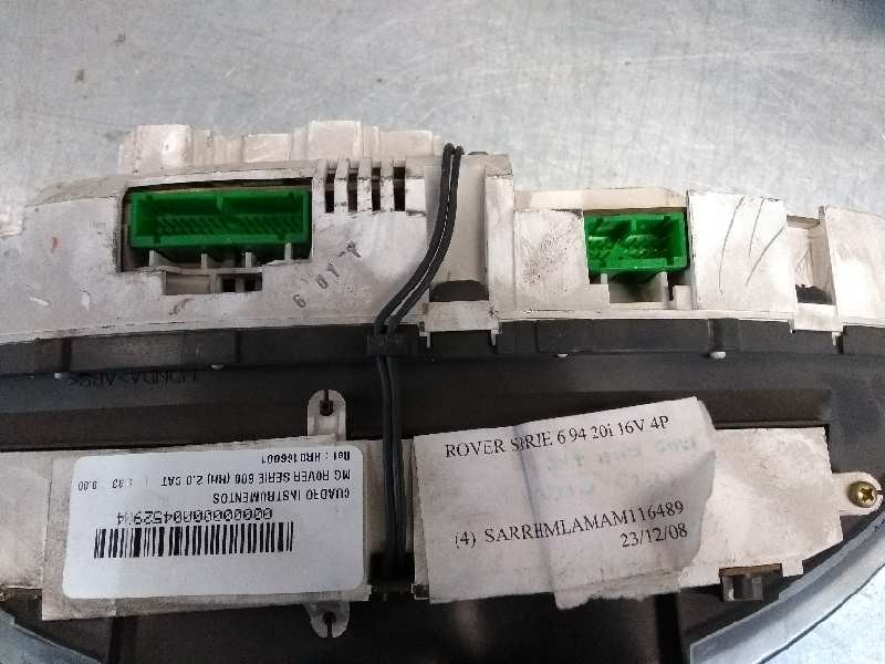 Recambio de cuadro instrumentos para mg rover serie 600 (rh) 2.0 cat referencia OEM IAM HR0166001 SN7 78100 G013