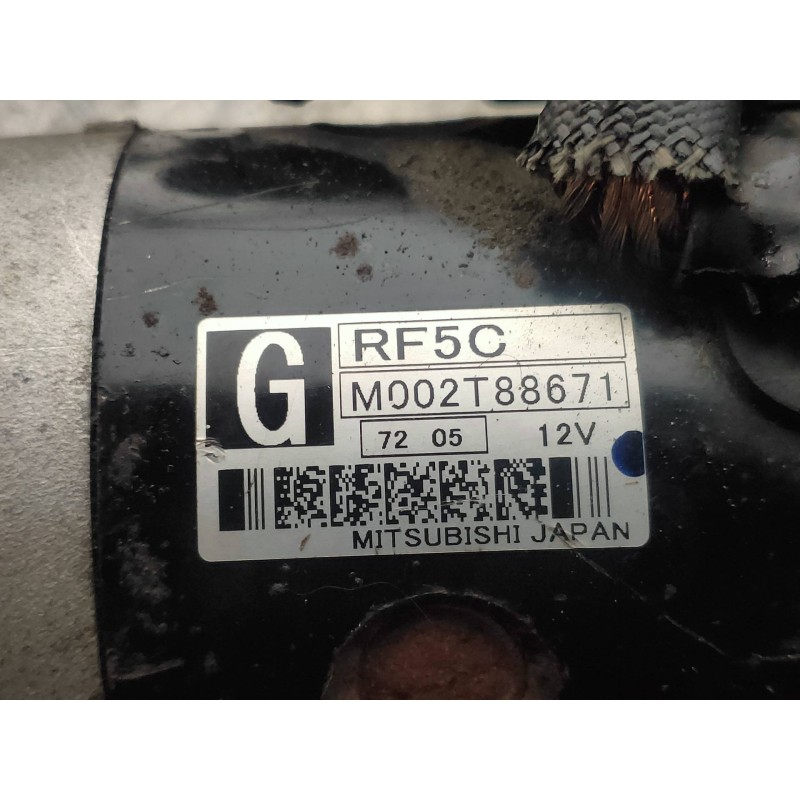 Recambio de motor arranque para mazda 6 berlina (gg) 2.0 crtd 120 active (5-ptas.) referencia OEM IAM M002T88671 RF5C 