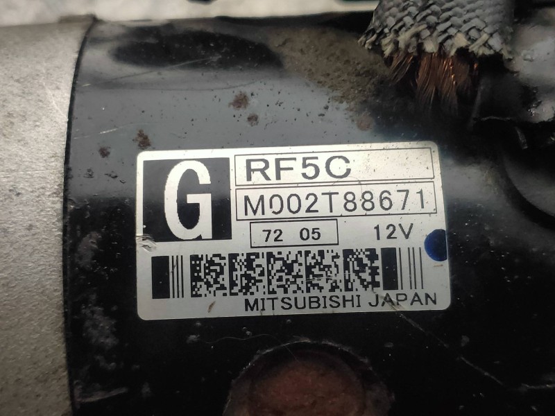 Recambio de motor arranque para mazda 6 berlina (gg) 2.0 crtd 120 active (5-ptas.) referencia OEM IAM M002T88671 RF5C 