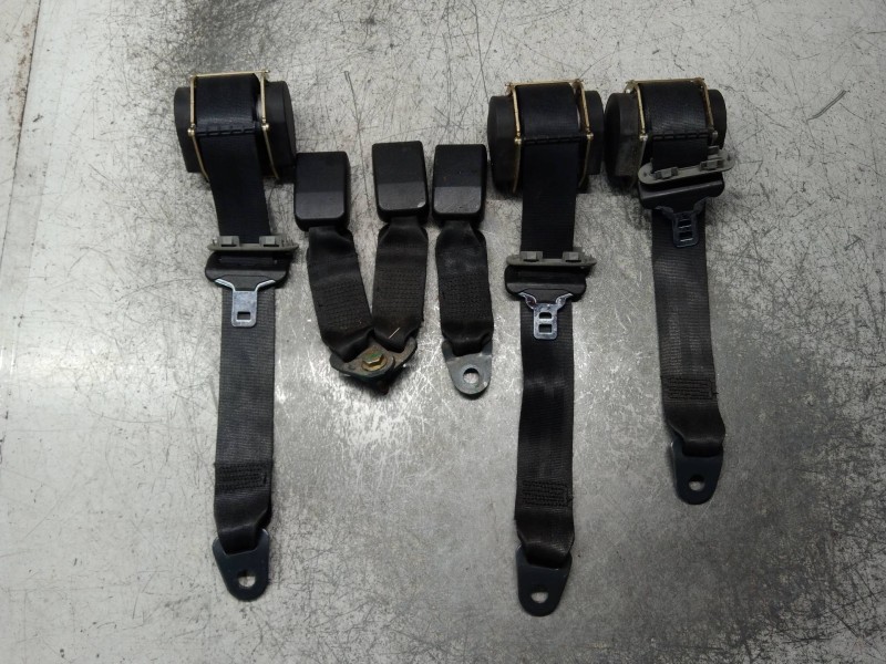 Recambio de juego cinturones trasero para dacia logan ambiance referencia OEM IAM   4P