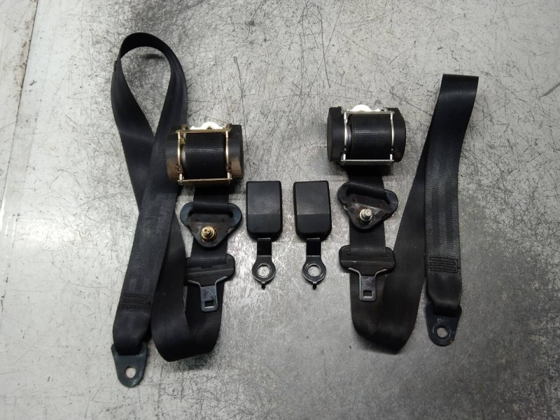 Recambio de juego cinturones delantero para dacia logan ambiance referencia OEM IAM   4P