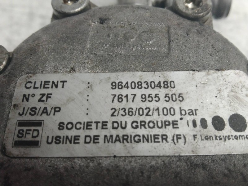 Recambio de bomba direccion para peugeot 406 berlina (s1/s2) 1.8 16v cat referencia OEM IAM 9640830480 7617955505  Recambio de bomba direccion para peugeot 406 berlina (s1/s2) 1.8 16v cat referencia OEM IAM 9640830480 7617955505