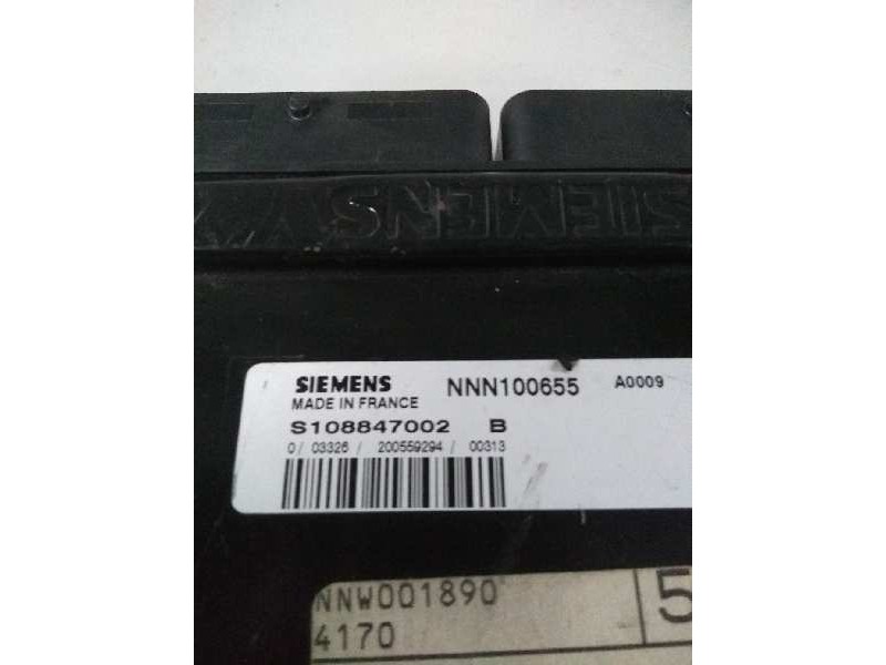 Recambio de centralita motor uce para mg rover serie 45 (rt) 2.0 v6 24v cat referencia OEM IAM S108847002B NNN100655 