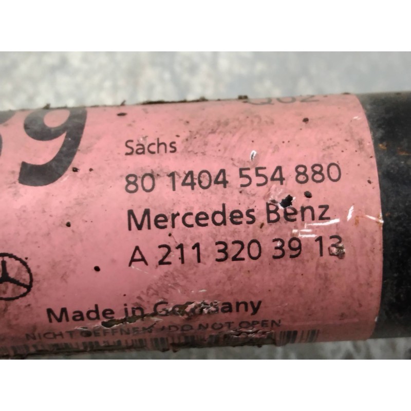 Recambio de amortiguador delantero derecho para mercedes clase e (w211) berlina 3.2 cdi cat referencia OEM IAM A2113203913  