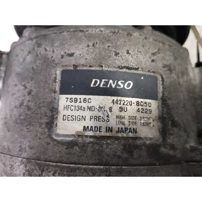 Recambio de compresor aire acondicionado para mg rover serie 75 (j/rj) 2.5 v6 24v cat referencia OEM IAM 4472208050 7SB16C 