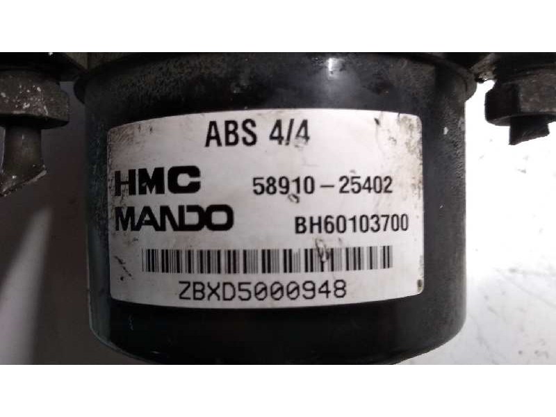 Recambio de abs para hyundai accent (lc) referencia OEM IAM 0295625000 5891025402 BH60103700 Recambio de abs para hyundai accent (lc) referencia OEM IAM 0295625000 5891025402 BH60103700