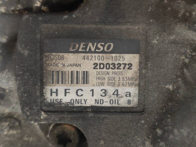 Recambio de compresor aire acondicionado para fiat doblo cargo (223) 1.9 jtd furg. acristalado referencia OEM IAM 4421001025 SCS