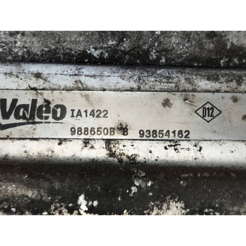 Recambio de intercooler para opel vivaro furgón/combi (07.2006 =>) combi l1h1 2,7t edition referencia OEM IAM 988650BB 93854162 