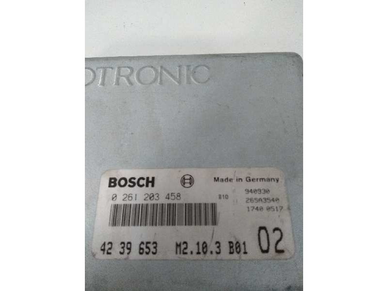 Recambio de centralita motor uce para saab 900 coupé 2.3 cat referencia OEM IAM 0261203458 4239653 M2103B01 02