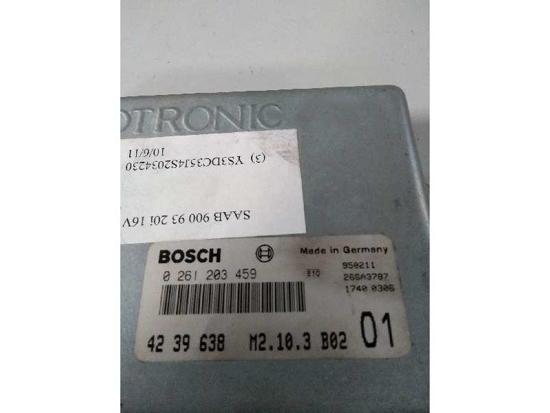 Recambio de centralita motor uce para saab 900 berlina 2.0 cat referencia OEM IAM 0261203459 4239638 M2103B02 01