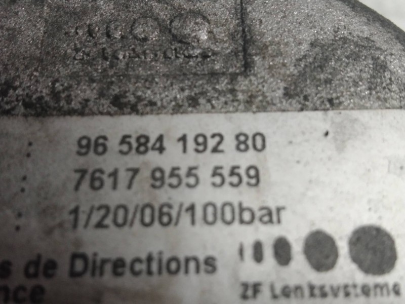 Recambio de bomba direccion para peugeot 407 sr confort referencia OEM IAM 9658419280 7617955559 