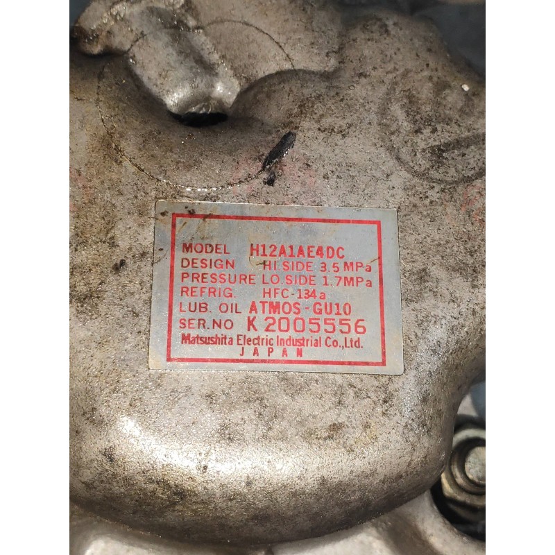 Recambio de compresor aire acondicionado para mazda 3 berlina (bk) 1.6 crdt active+ kendo referencia OEM IAM H12A1AE4DC  