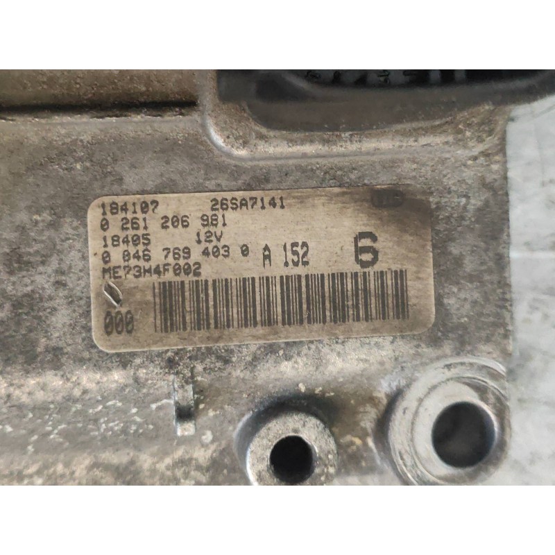 Recambio de centralita motor uce para fiat punto berlina (188) 1.2 16v elx referencia OEM IAM 0261206981 00467694030 