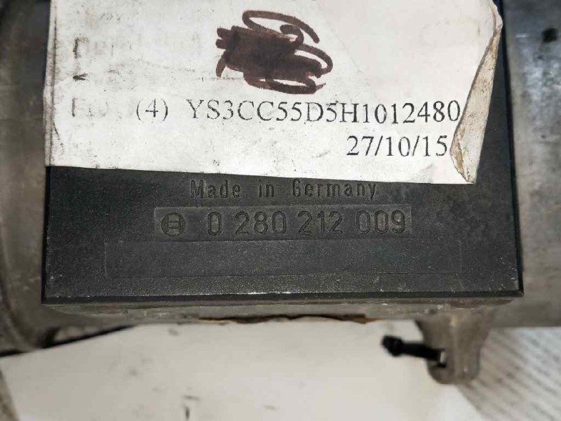 Recambio de caudalimetro para saab 9000 / 9000 cs 2.0 cat referencia OEM IAM 0280212009 BOSCH 