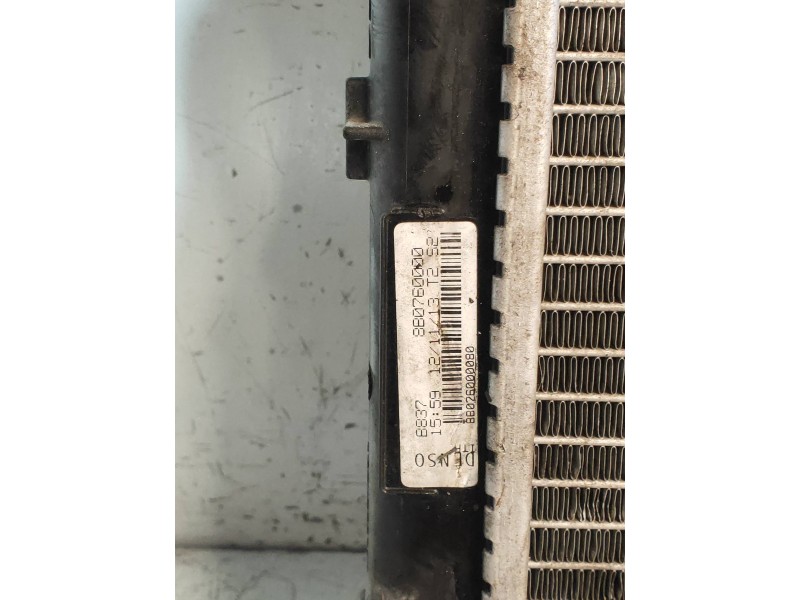 Recambio de radiador agua para alfa romeo mito (145) basis (2016) referencia OEM IAM 8B0760000  