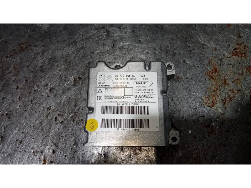 Recambio de centralita airbag para peugeot 508 active referencia OEM IAM A2C53323336 9677910680 
