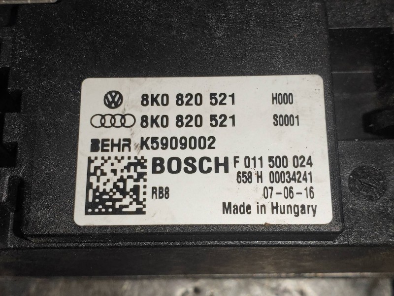 Recambio de modulo electronico para audi a5 coupe (8t) 2.7 tdi referencia OEM IAM 8K0820521  